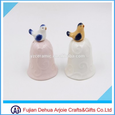 porcelain souvenir bell mini bell New innovative souvenirs hand bell